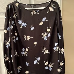 RW&Co flower blouse